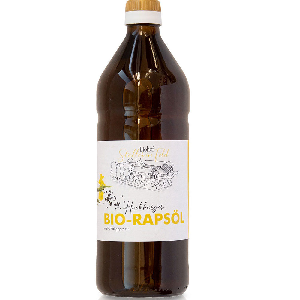 Bio Rapsöl aus Österreich, Biohof Staller im Feld