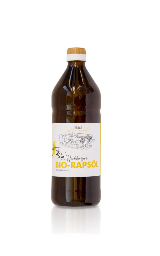 Bio Rapsöl aus Österreich, Biohof Staller im Feld