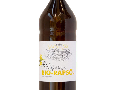 Bio Rapsöl aus Österreich, Biohof Staller im Feld