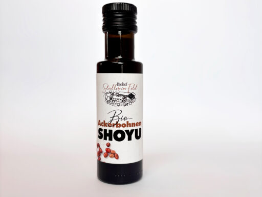 Bio-Shoyu, Bio-Ackerbohnen, Staller im Feld, bio würzen